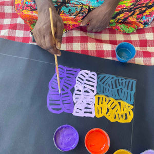 My Mother's Country by Betty Mbitjana (SOLD)