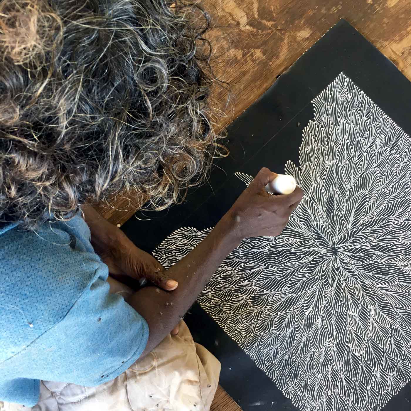 Bush Medicine (Ilpengk) by Dorrie Jones (SOLD)