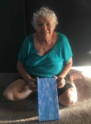Grass Seed Dreaming by Barbara Weir | Stretched (SOLD)
