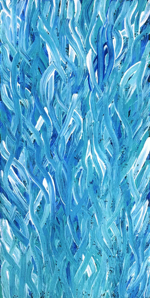Grass Seed Dreaming by Barbara Weir | Stretched (SOLD)