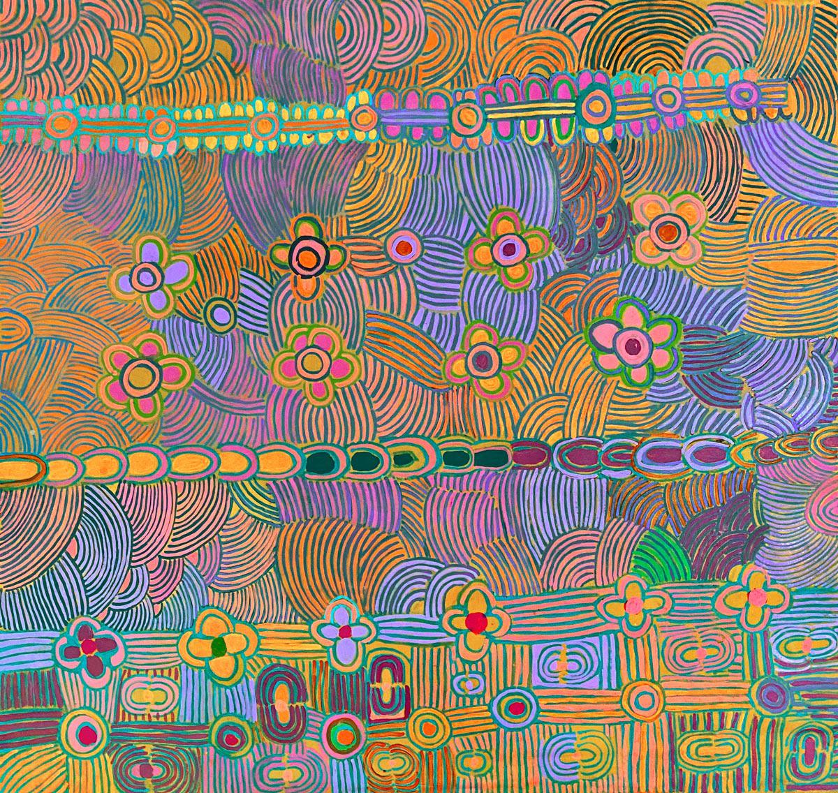 Alhalkere Country by Josie Kunoth Petyarre (SOLD)