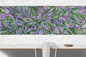 Yam Leaf by Dulcie Pwerle (SOLD)