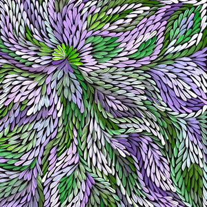 Yam Leaf by Dulcie Pwerle (SOLD)