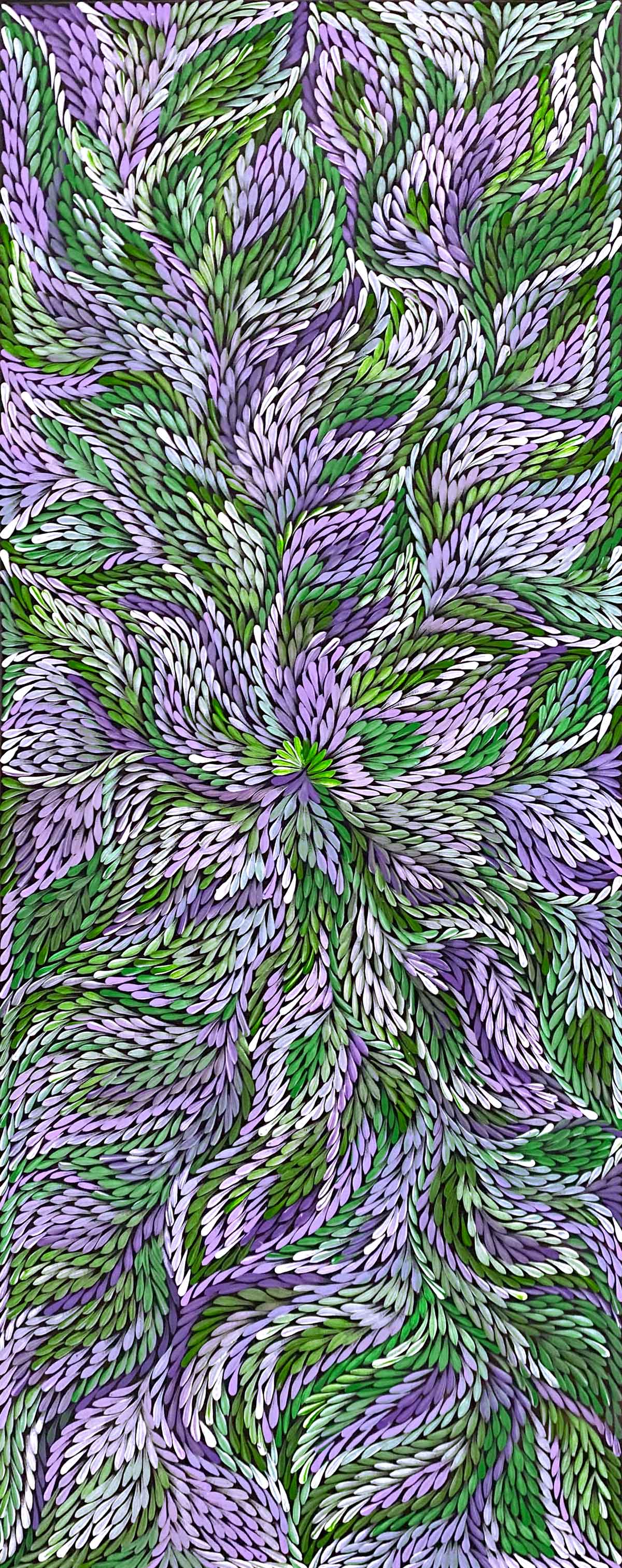 Yam Leaf by Dulcie Pwerle (SOLD)