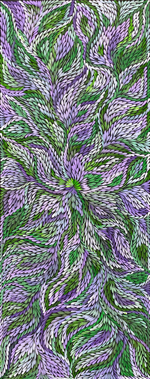 Yam Leaf by Dulcie Pwerle (SOLD)