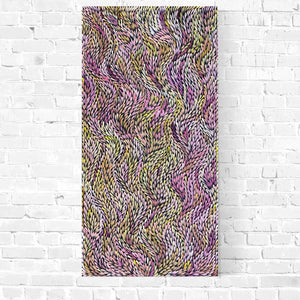 Yam Leaf by Dulcie Pwerle (SOLD)