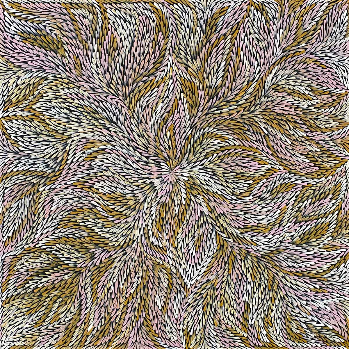 Yam Leaf by Dulcie Pwerle (SOLD)