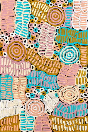 My Mother's Country by Dora Mbitjana (SOLD)
