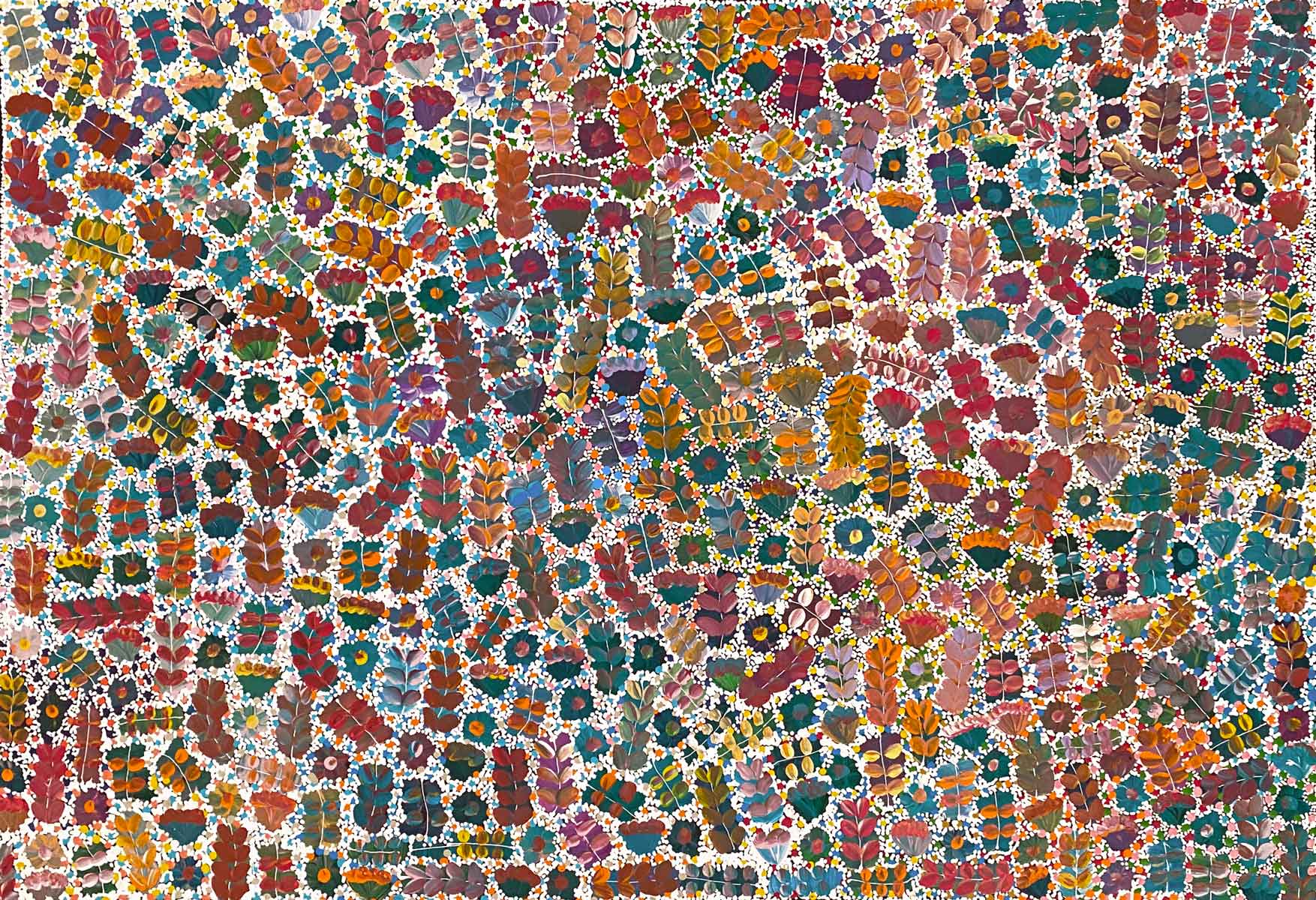 Bush Medicine by Joycie Morton Petyarre (SOLD)