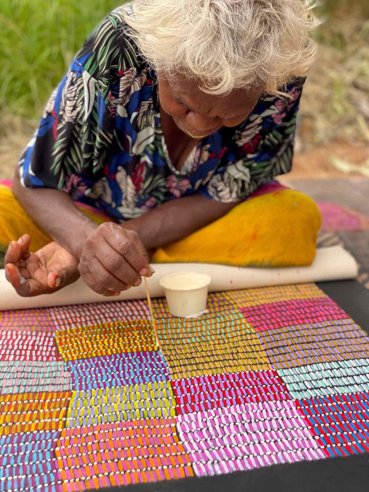 Ntyweyampe von Josie Kunoth Petyarre (VERKAUFT)