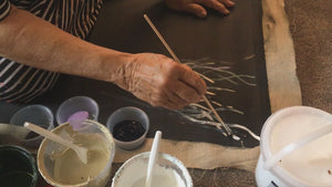 Video of Barbara Weir painting