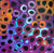 Soakage by Lena Pwerle (SOLD), 30cm x 30cm. Aboriginal Painting. #AboriginalArt #UtopiaLane