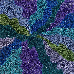 Bush Berries by Josepha Petrick Kemarre | STRETCHED (SOLD)